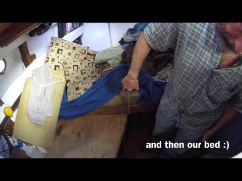 Episode 140 - Patterning up a Hatch - Life on a Sailboat Day 45