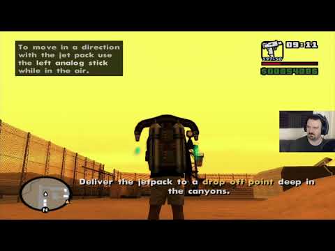 Grand Theft Auto: San Andreas HD playthrough pt111 - Up, Up and Away!