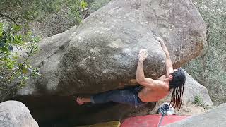 Video thumbnail of Catacumbes, 7b. Sant Feliu de Guíxols