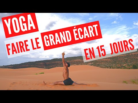 Séance de Yoga pour faire Hanumanasana (GRAND ÉCART latéral ou split).