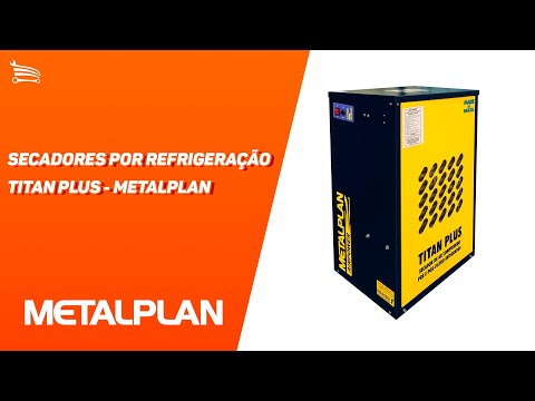 Secador por Refrigeração com Pré e Pós-Filtros Integrados 40PCM  - Video