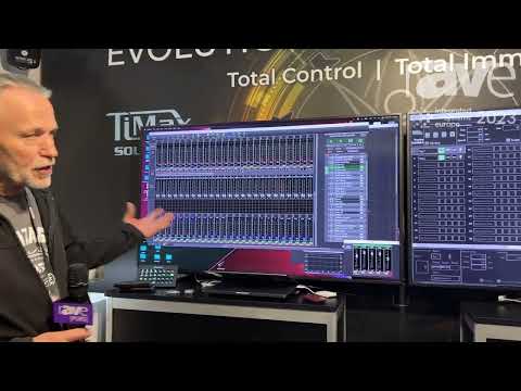 ISE 2023: OutBoard Showcases the OutBoard TiMax Audio Engine Spatial Audio Control System