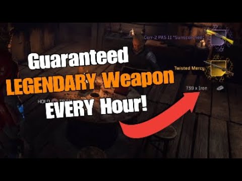 Outriders | BEST Method To Farm Guaranteed LEGENDARY Weapons EVERY Hour! | All Bounties Reward