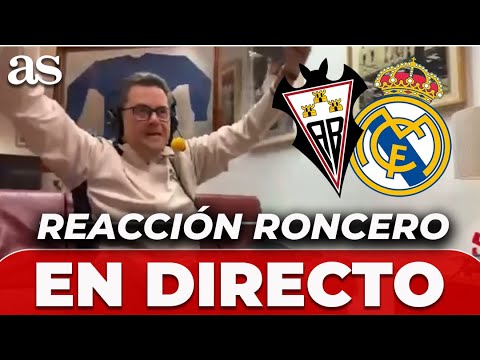 REACCIÓN en directo TOMÁS RONCERO: ALBACETE vs. REAL MADRID | COPA DEL REY
