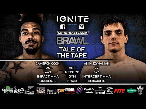 Brawl at Bourbon 4 Cameron Cook vs Amin Szymaniak