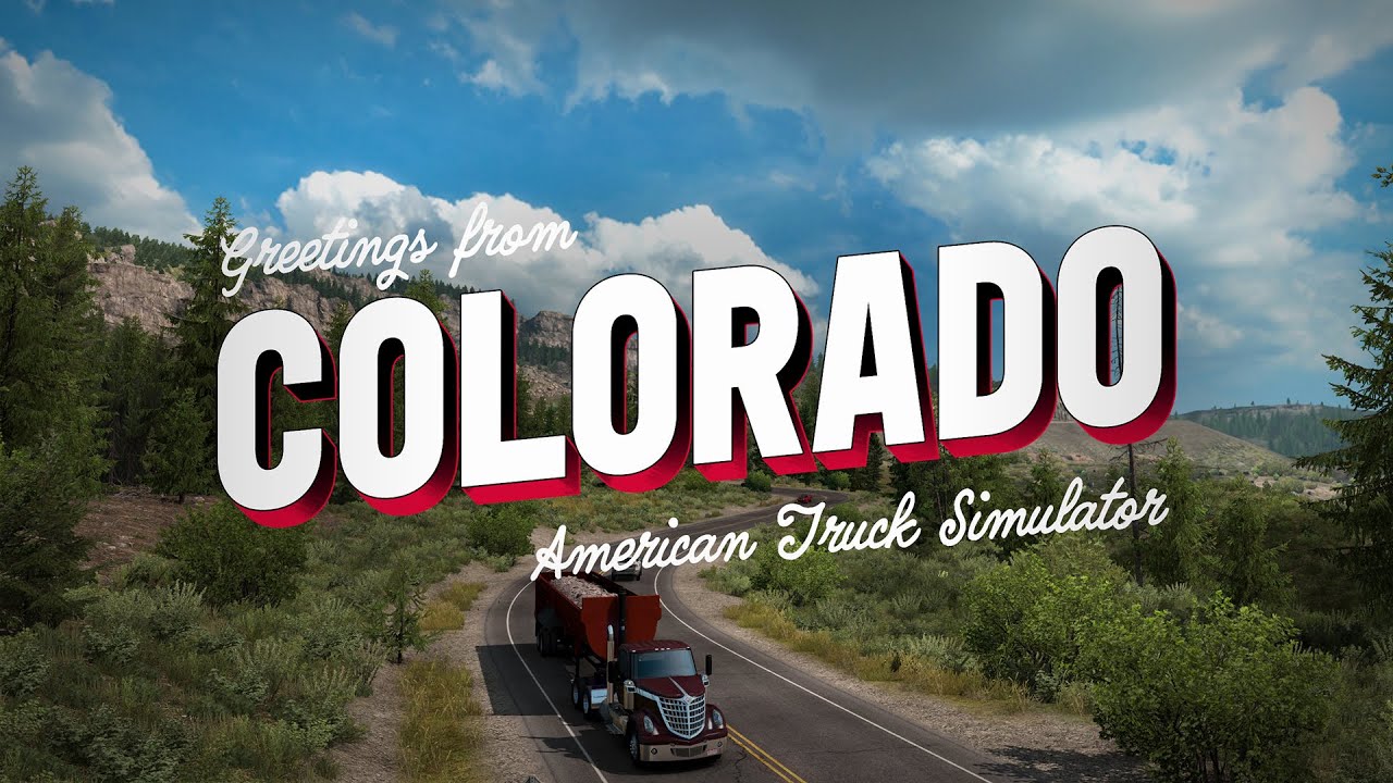 American Truck Simulator - Colorado DLC - YouTube