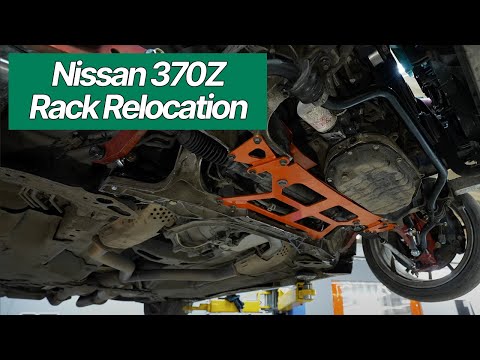 FDF 370Z/G37 Rack Relocation Install (Step by Step)