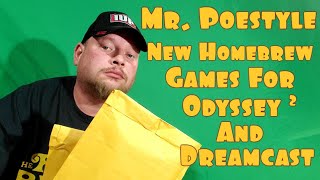 Mr. Poestyle : Mail Call New Homebrew Games For Odyssey² And Dreamcast