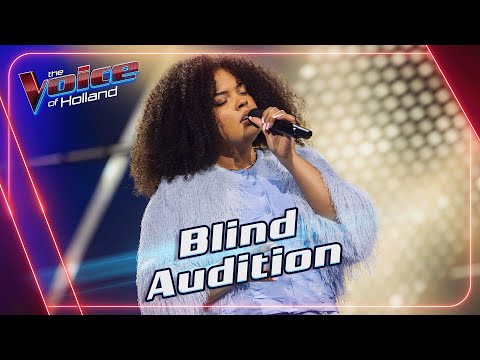 Nicole Laurore - I'm Tired | The Voice of Holland | Blind Audition