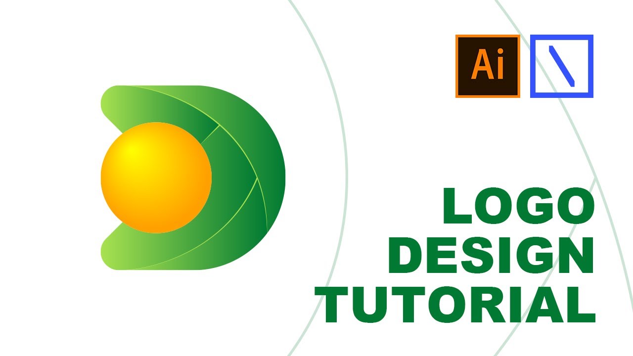 D + Fruit Logo Design Tutorial | Adobe Illustrator