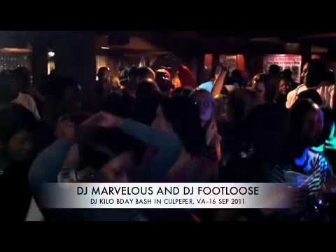 DJ MARVELOUS/DJ FOOTLOOSE AT DJ KILO BDAY BASH 16 SEP 11