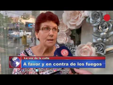 #LaVozDeLaCalle | ¿A favor o en contra de los fuegos artificiales?