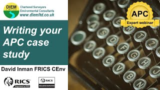 Writing your APC case study 💻⌨️📝✅