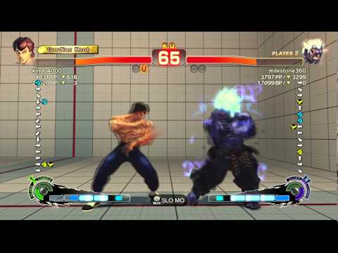 SSFIVAE~ Fei-long (kindo4000) vs.  Oni (milestone360) HD