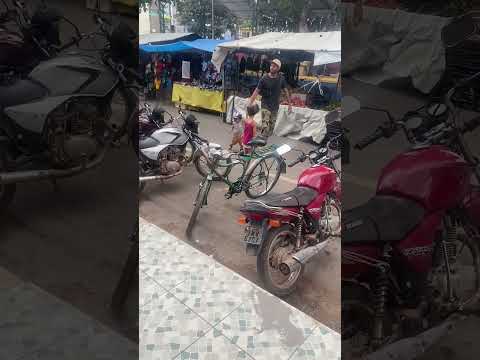 Praça dos eventos aqui onde acontece todos os dias a feira livre na cidade de Seabra Bahia