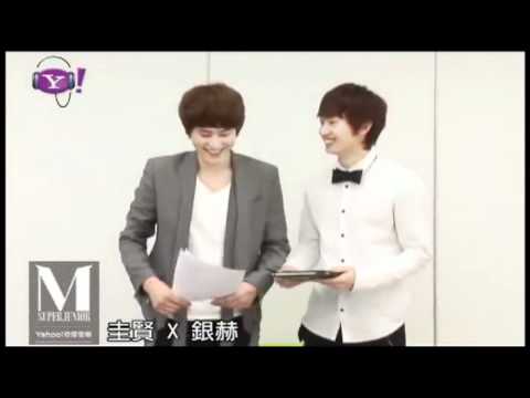 110616 SJM Yahoo Music Taiwan - KyuHyuk teaching "Hot Times" [part 3]