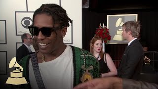 A$AP Rocky | Red Carpet | 58th GRAMMYs