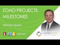 Using Milestones In Zoho Projects