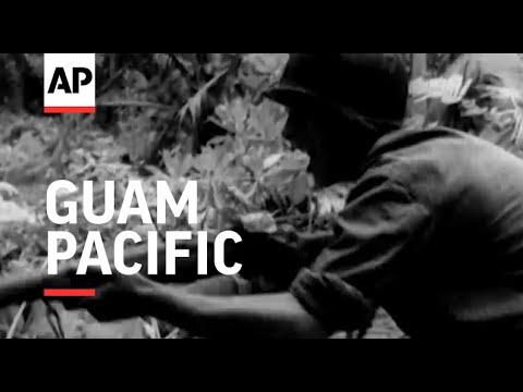 Guam - WWII  - 1944 | Movietone Moment | 21 July 2023