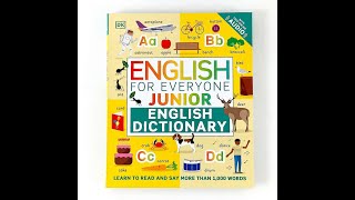 English For Everyone Junior English Dictionary by DK