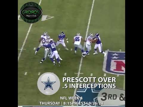 Giants vs Cowboys Free Pick Preview Prediction Thursday Night Football
