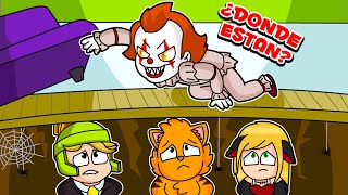 Download lagu !NOS ESCONDEMOS DE EL PAYASO IT DEBAJO DE MI CASA! 🤡🙀 | SRGATO VS IT EN MINECRAFT mp3