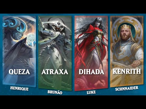 Queza x Atraxa x Dihada x Kenrith | COMMANDER MESÃO 086