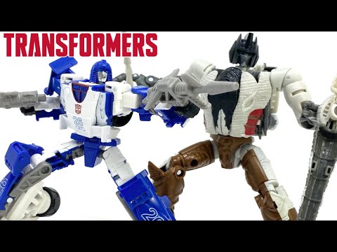 Transformers Kingdom Battle Across Time Autobot MIRAGE & Maximal GRIMLOCK Review