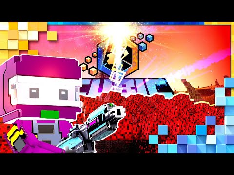 A flash of light ripped through the blood-red sky 🌍 #13 • Cubic Odyssey