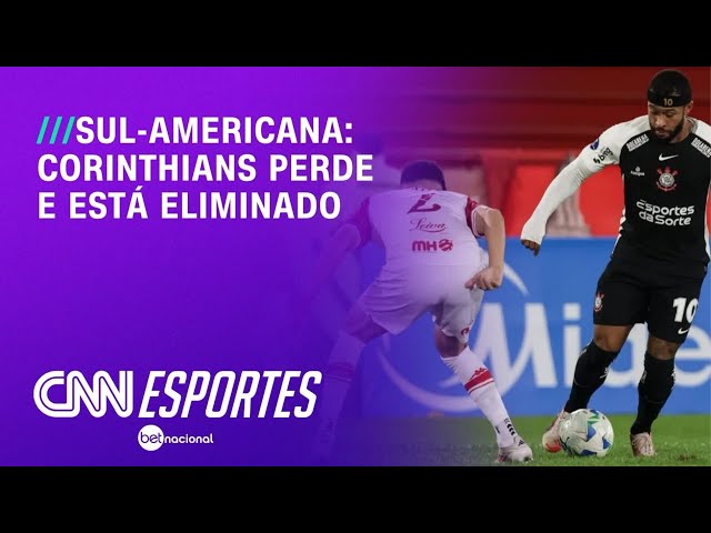 Corinthians perde para reservas do Huracán e é eliminado da Sul-Americana | CNN NOVO DIA