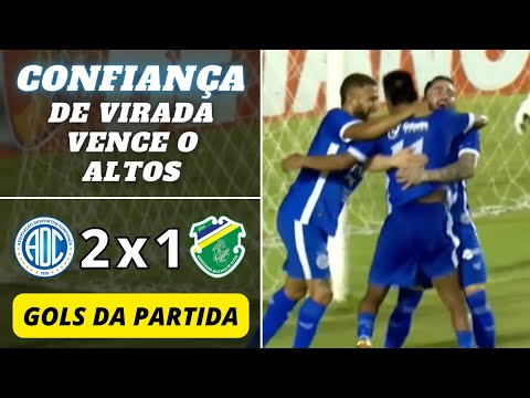 Confiança 2 x 1 Altos | Gols da Partida | Brasileirão Série C