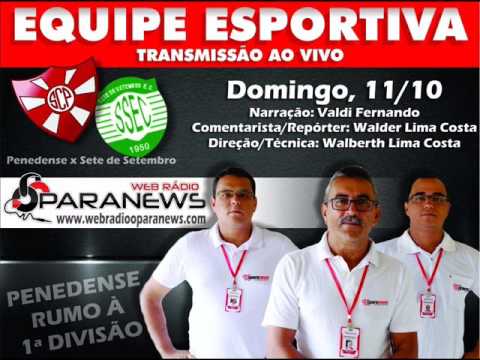 Transmissão Penedense x Sete de Setembro em Penedo