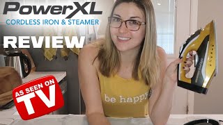Power XL Cordless Iron & Steamer – OMG!  (Pheonix Gold Freeflight re-branded)