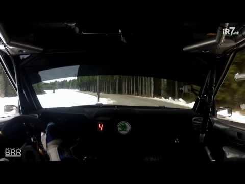 Raimund Baumschlager - Jänner Rallye 2014 SP6 St. Oswald Onboard Cam