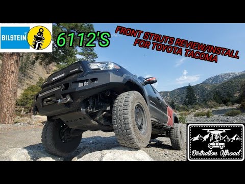 2017 Toyota Tacoma Bilstein 6112 Install and Review