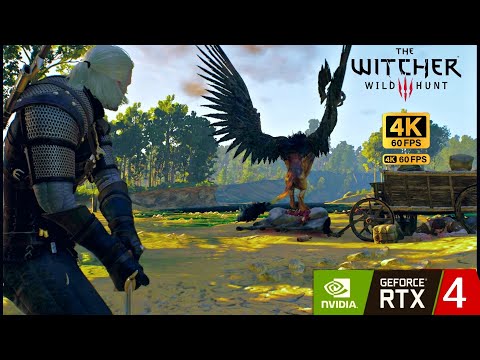 THE WITCHER 3 Next Gen Upgrade Gameplay Walkthrough Part 4 FULL GAME [4K 60FPS PC] - No Commentary