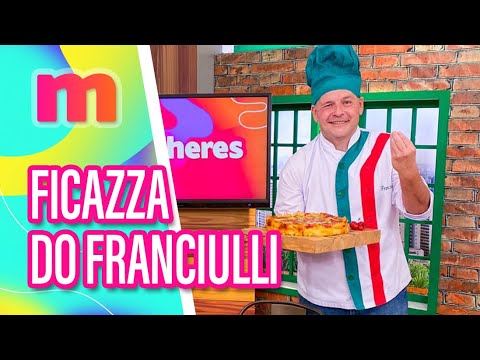 Receita de FICAZZA do Chef Alexandre Franciulli - Mulheres (08/09/23)