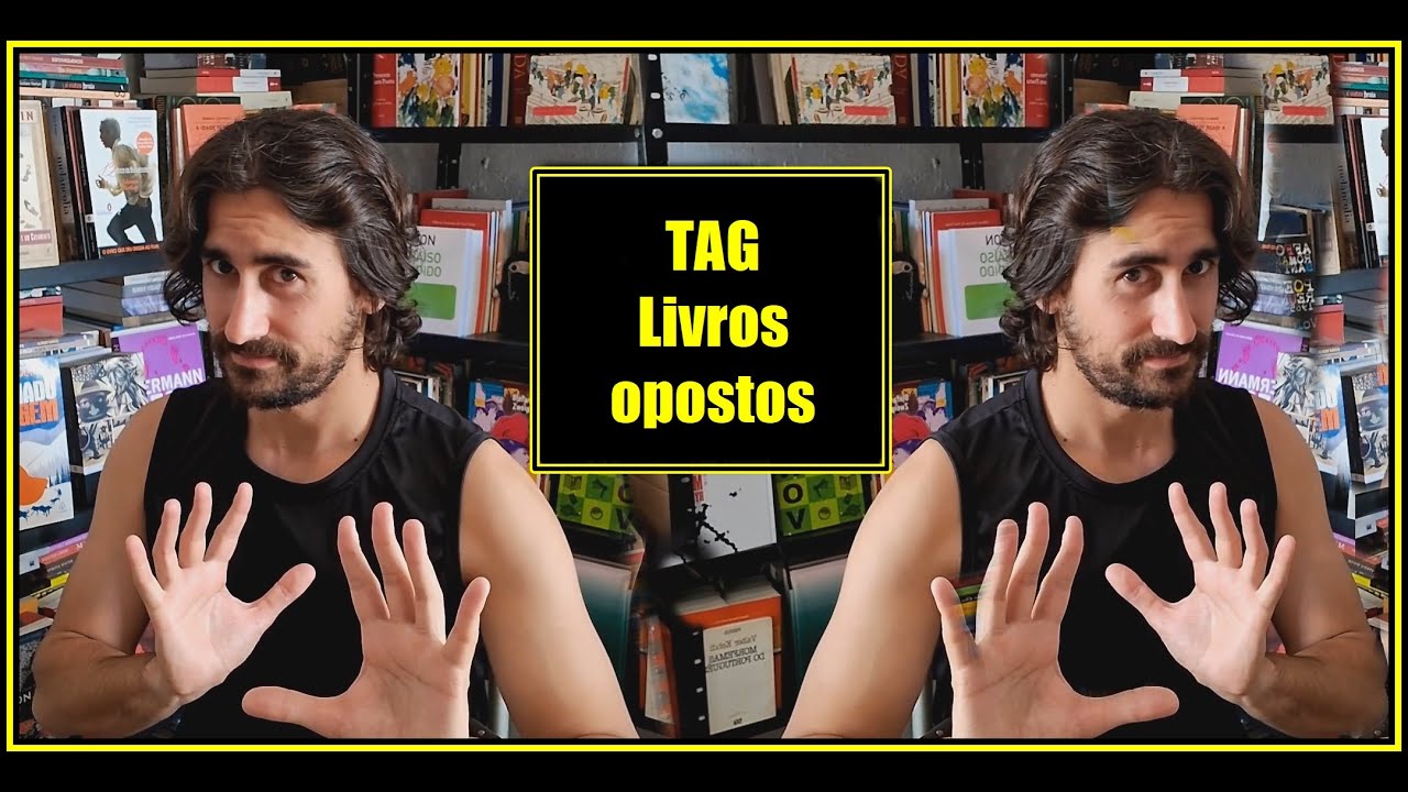 #209 - TAG DOS LIVROS OPOSTOS - Carlos Siqueira responde #9