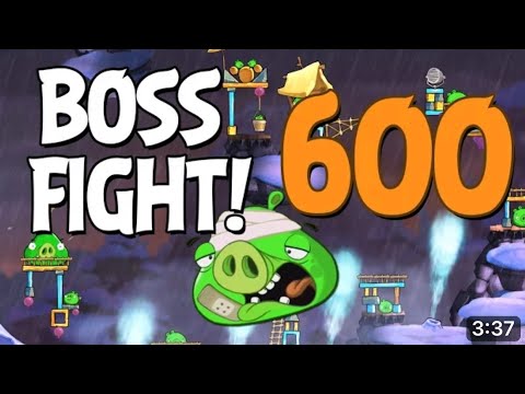 Angry Birds 2 Boss Fight 81! King Pig Level 600 Walkthrough - iOS, Android