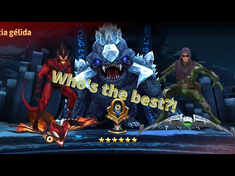 Green Goblin / Red Goblin ABX comparison - Marvel Future Fight