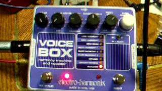 Video thumbnail for Electro-Harmonix Voice Box #3 - Vocoder by analog mike