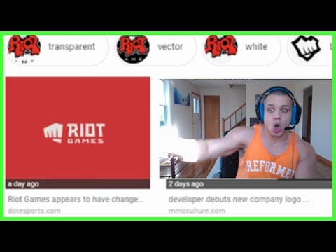 Tyler1 Reacts to New Riot Games Logo - Best of LoL Streams #546