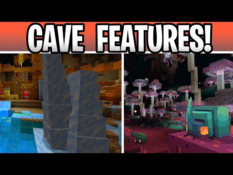 NEW 1.18 Cave Update Features REVEALED!!!
