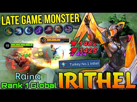Late Game Monster Irithel 91% Win Rate S24 - Top 1 Global Irithel by Rαinα - Mobile Legends