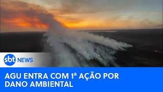 Governo entra com primeira ação por danos climáticos contra a Amazônia | #SBTNewsnaTV (17/09/24)