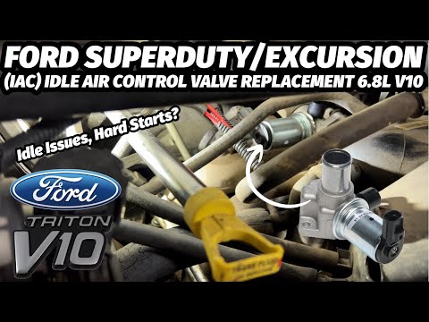 Ford Superduty/Excursion 6.8L V10 IAC Valve Replacement