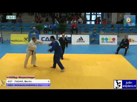 Martin Padar (EST) - Zviadi Khanjaliahvili (GEO) [+100kg]