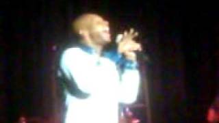 Andy Abraham singing Me &amp; Mrs Jones