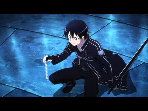 SAO S01E09 - Kirito vs. Blue-Eyed Demon (English Dub 720p)