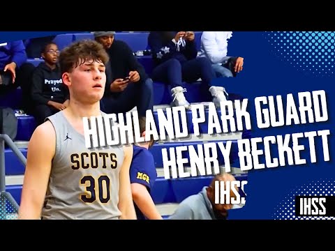 Highland Park's Rising Star: Henry Beckett's Basketball Journey